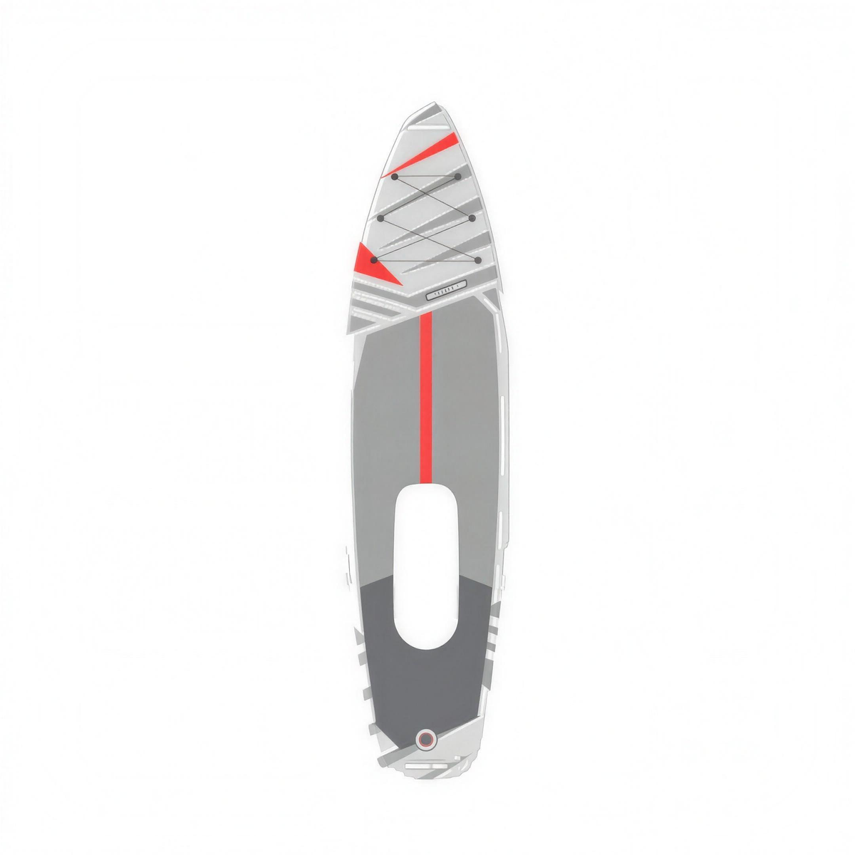 Waydoo UniRide eSUP, paddle électrique modulaire, vue de dessus