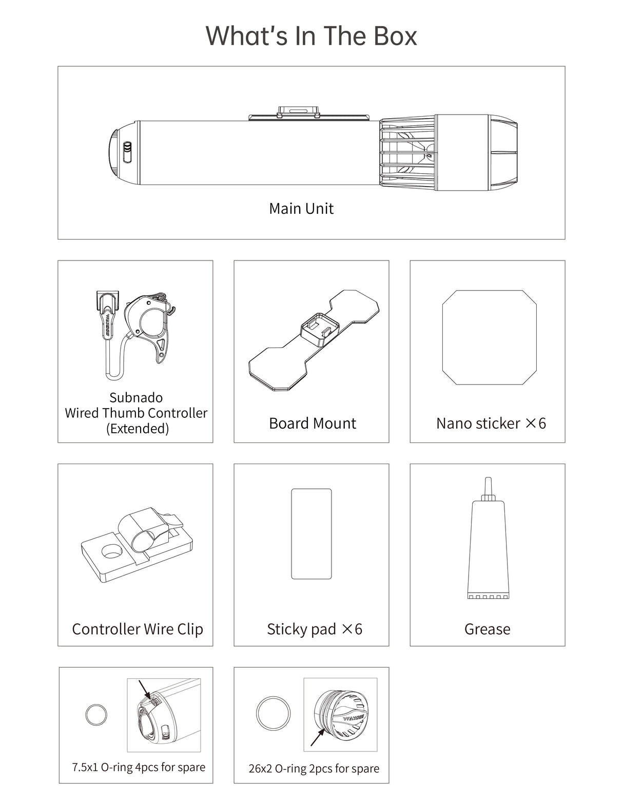 Subnado Underwater Scooter Sup Kit