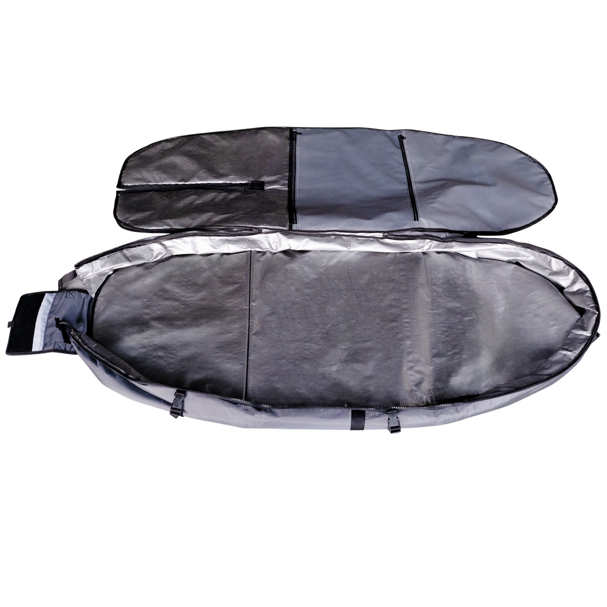 Waydoo Flyer EVO padded board bag interior detail